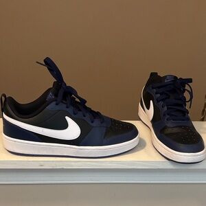 Nike Midnight Blue and White Athletic Shoes